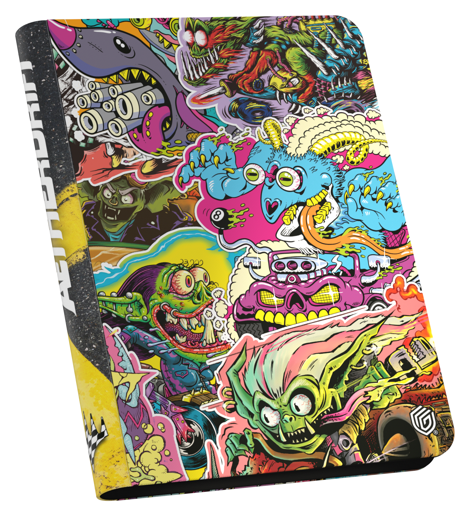 Zippered 9-Pocket Pro-Binder Aetherdrift - Rude Riders